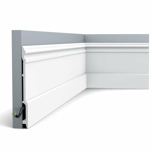 SX191 Plinthe Orac Decor - 21x2,1x200cm (h x p x L) - plinthe décorative polymère Pack 2 pièces