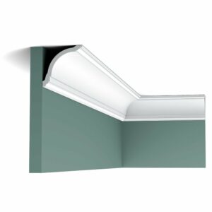 Corniche plafond Orac Decor - 8x8x200cm (Pack 2 pièces)