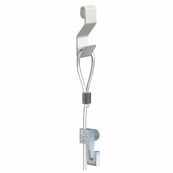 Pack de 5 kit d'accrochages tableaux Artiteq - suspension sur grilles, panneaux