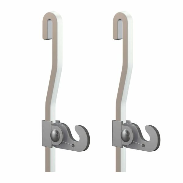 Set de Suspension Accrochage tableau tiges coudées & crochets 20kgs Artiteq