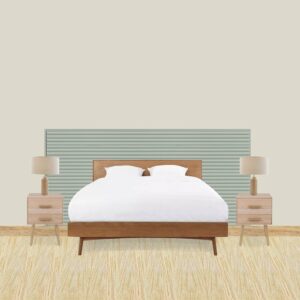 Kit tête de lit DIY avec des panneaux muraux - W110 HILL Orac Decor - Revêtement
