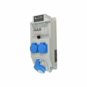 Tableau de Distribution 230/400 V avec Prises CEE et Schuko - Könner Söhnen KS DB6-P03B