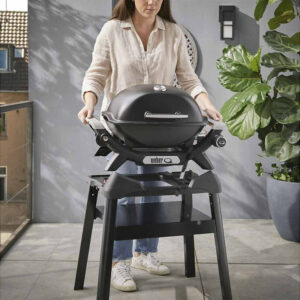 Barbecue à gaz Q 1200N noir avec pied - Weber