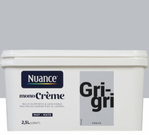 Peinture MonoCrème – Gri-gri – Mat – 2,5L
