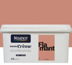 Peinture MonoCrème – Flamant – Mat – 2,5L