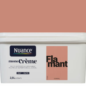 Peinture MonoCrème - Flamant - Mat - 2,5L