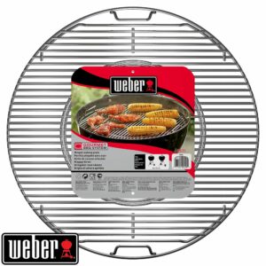 Grille de cuisson chromée pour barbecue charbon 57cm