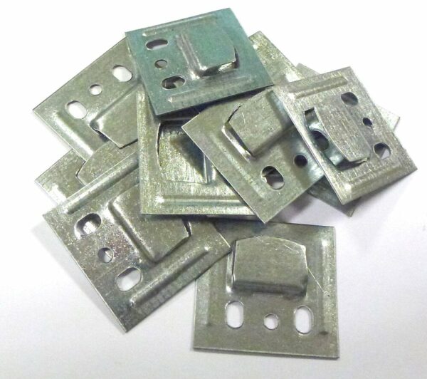 100 clips lambris pvc