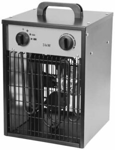 Chauffage soufflant de chantier – 514m3/h – 3000W
