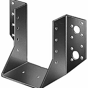 Support U ailes extérieures galvanisé sendzimir - 64x98mm