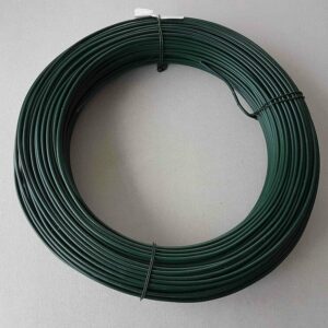Fil Tension Plastifié Vert 100m - Diamètre 2,8mm pour Grillage