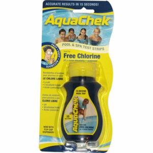 50 bandelettes test pour chlore libre - aquaclph