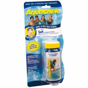 Bandelettes test pour chlorure de sodium - Aquachek aquasel