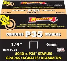 Agrafes P35 - 6 Mm pour vos travaux de bricolage et de rénovation