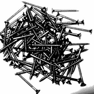 Vis agglo acier tête fraisée Pozidriv 3,5x35mm - Pack de 200 pour assemblage bois
