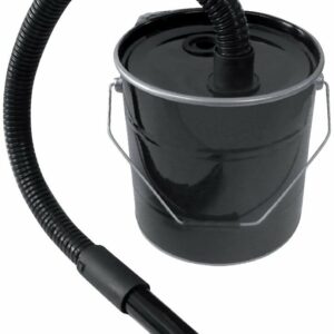Bidon KINDFORD avaleur de cendres 18L pour aspirer les cendres - Compatible avec tous les aspirateurs