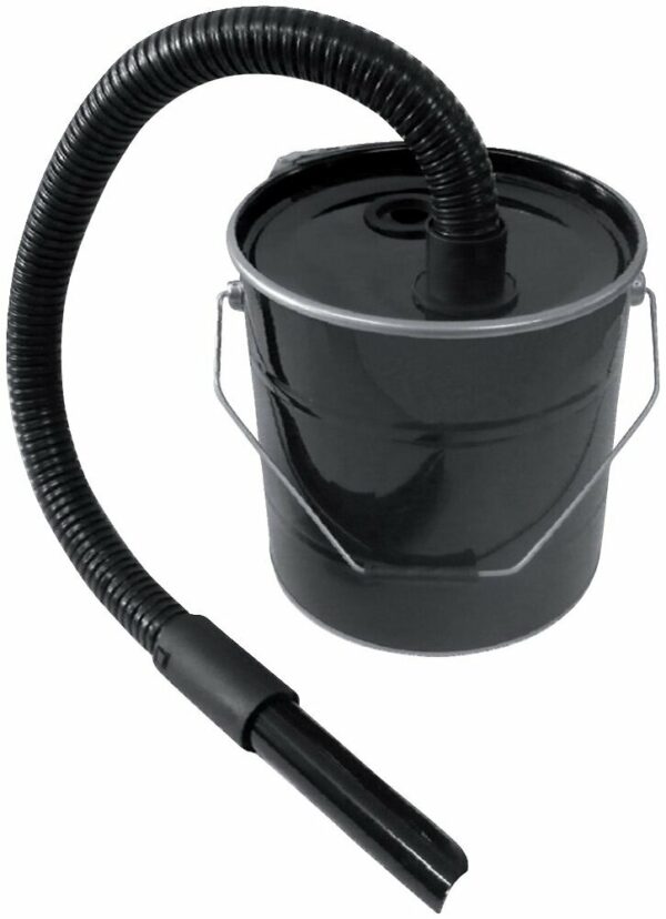 Bidon KINDFORD avaleur de cendres 18L pour aspirer les cendres - Compatible avec tous les aspirateurs