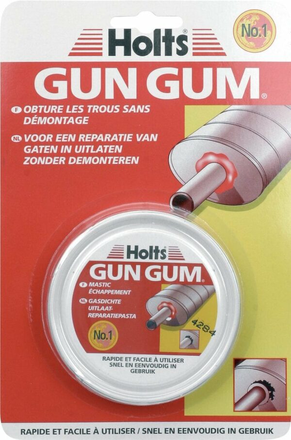 Mastic pour Échappement GUN GUM 200g – Réparation Durable des Fuites et Fissures