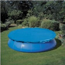 Bâche 4 Saisons pour Piscines Autoportantes D.4,57m – Protection Polyéthylène 80 Microns