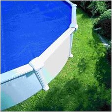 Bâche à Bulles Été pour Piscine Ovale 9,15x4,70m - Protection et Économies d’Énergie