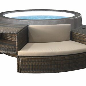 Spa portable NetSpa Vita Premium avec mobilier - 5 éléments