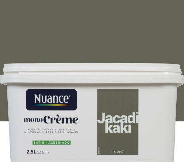 Peinture MonoCrème - Jacadi kaki - Satin - 2,5L
