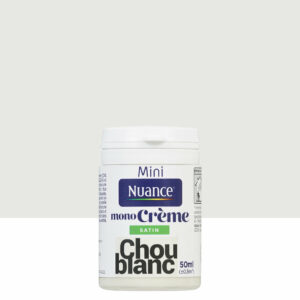 Testeur peinture MonoCrème - Chou Blanc - Satin - 50ml