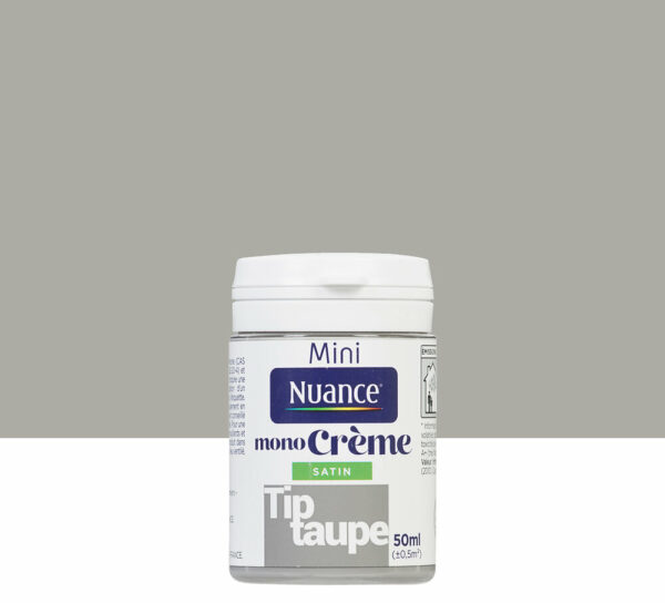 Testeur peinture MonoCrème - Tip taupe - Satin - 50ml