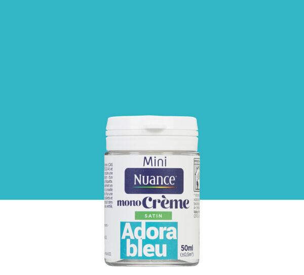 Testeur peinture MonoCrème - Adorableu - Satin - 50ml