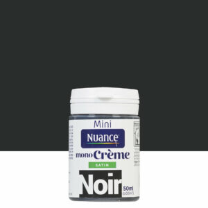 Testeur peinture MonoCrème - Noir - Satin - 50ml