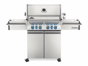 Barbecue à gaz Prestige Pro 500 SIB inox 4 brûleurs + Sizzle Zone + brûleur arrière – Napoleon