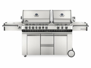 Barbecue à gaz Prestige Pro 825 4 brûleurs + 2 Sizzle Zone + brûleur arrière + fumoir – Napoleon