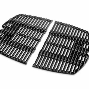 Grille barbecue Weber série Q 200 et 2000 en fonte d'acier émaillé