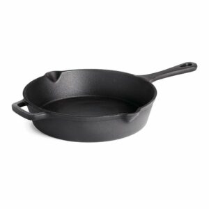 Poêle en fonte Ø 24 cm avec bec verseur Napoléon pour barbecue
