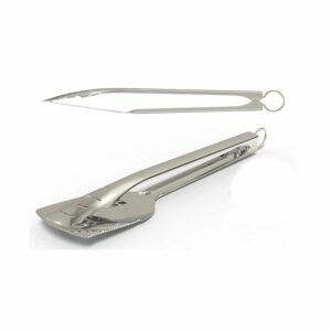 Spatule et pince en acier inoxydable - Napoleon
