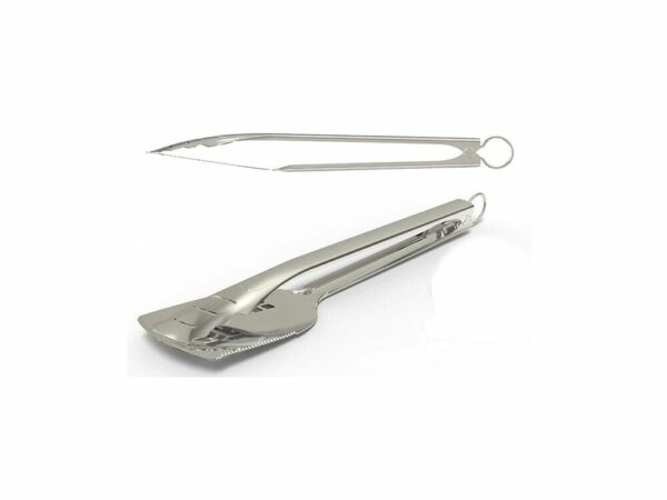 Spatule et pince en acier inoxydable - Napoleon