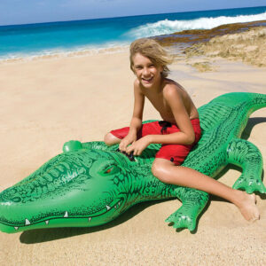 Avis sur le Grand crocodile à chevaucher - Intex pour des heures de jeu dans l'eau