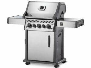 Barbecue à gaz Rogue SE 425 inox 3 brûleurs + Sizzle Zone + brûleur arrière – Napoleon