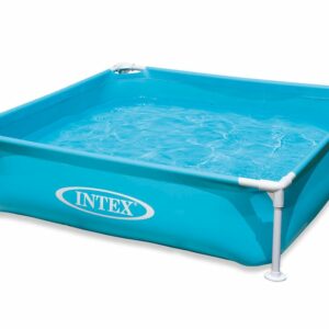 Piscine tubulaire carrée 1,22 x 1,22 x 0,30 m - Intex pour les enfants