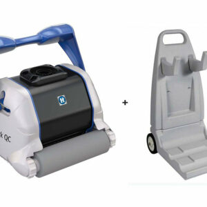 Robot de piscine électrique TigerShark QC brosses mousse + Chariot - Hayward