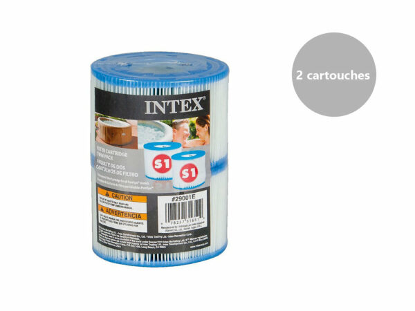 Filtres pour spa gonflable Intex - Lot de 2 filtres de qualité supérieure