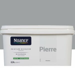 Peinture bicouche – Pierre – Satin – 2,5L