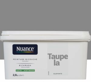 Peinture bicouche – Taupe la – Satin – 2,5L