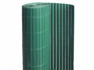 Canisse PVC double face Vert 6 m – 2 rouleaux de 3 x 1 m – Jardideco