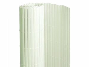 Canisse PVC double face Blanc 18 m – 6 rouleaux de 3 x 1,20 m – Jardideco