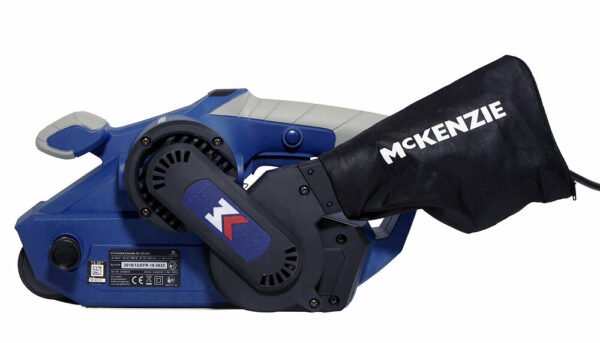 Ponceuse à bande - Bleu noir gris - 800W