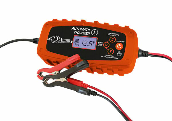 Chargeur Automatique de Batterie - L, Recharge Intelligent 6V/12V/ Lithium 12.8V