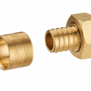 Ecrou Libre pour PER à Glissement F15x21 D.12 – Raccord Femelle pour Tuyaux en PVC
