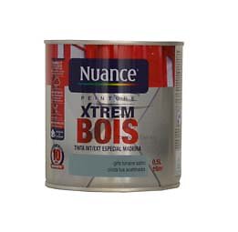 Peinture XTREM Bois - Gris lunaire - Satin - 0,5L pour une finition parfaite