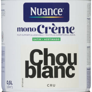 Peinture MonoCrème - Chou Blanc - Satin - 0,5L